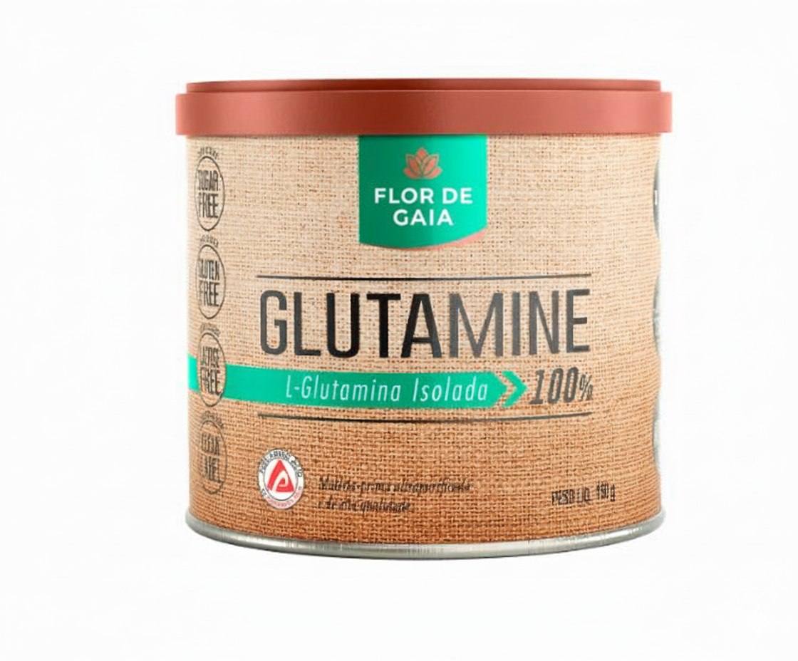 Glutamina em pó